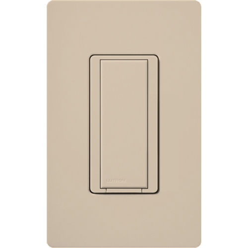 RadioRA 2 Remote Switch, Multi-location, 120V in taupe