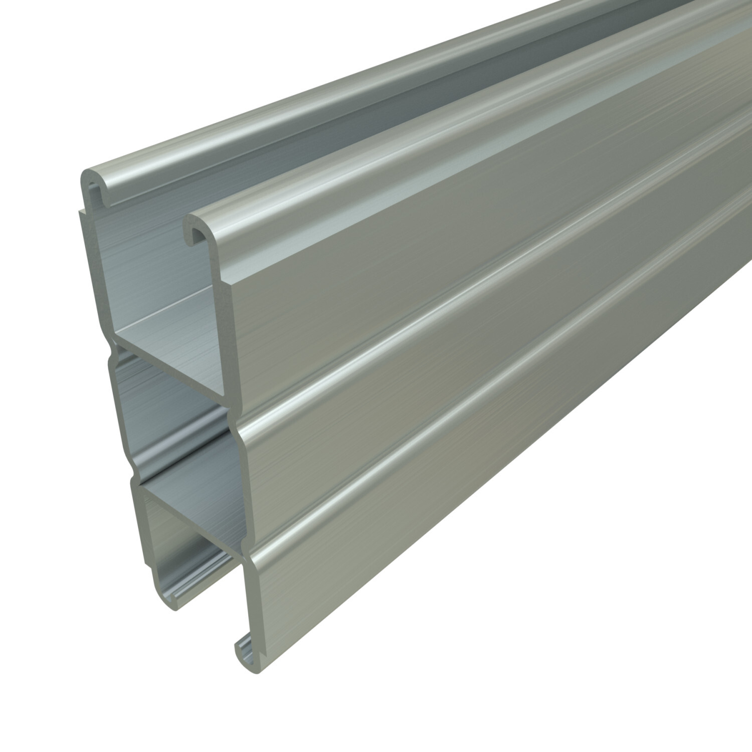 UNISTRUT CHANNEL, 12ga, 1-5/8"x 4-7/8", SOLID, 1004A-WELD, HG