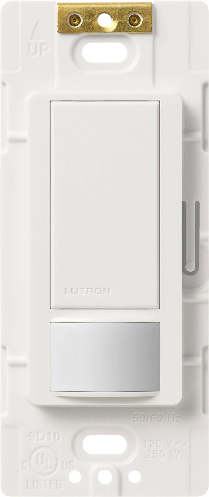 Lutron Vacancy-Only Motion Sensor Switch, 2A, Single-Pole, No Neutral Required, White