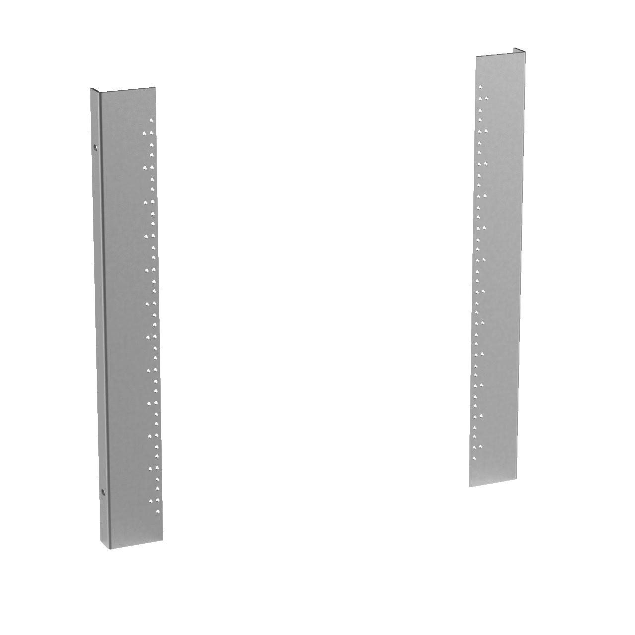 Rack Mounting Angle L Style for 24-inch wide Wall-Mount, fits A=24.00, Steel