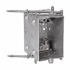Eaton Crouse-Hinds series Switch Box, (1) 1/2", AC/MC clamps, 2-1/2", Steel, Angle, Non-gangable, 12.5 cubic inch capacity