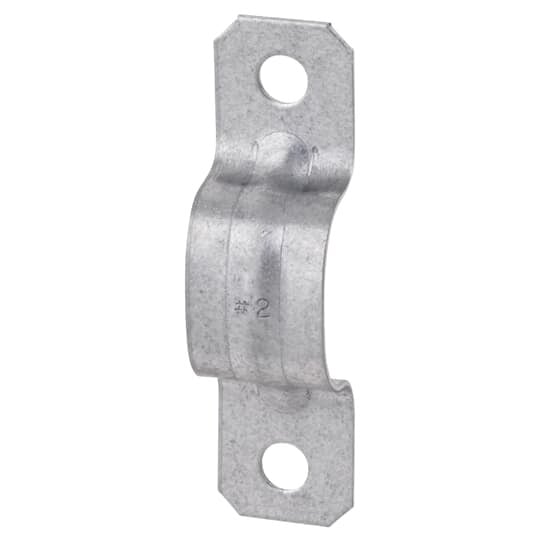 U716-1/2 Superstrut U716 2-Hole Cushioned Pipe Clamp, 1/4 in Nominal, 1/2 in OD, Steel