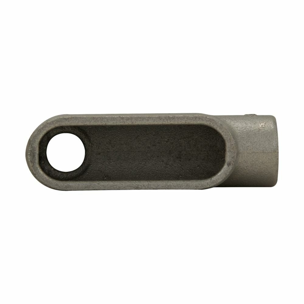 Eaton Crouse-Hinds series Condulet Form 7 conduit outlet body, Copper-free aluminum, LB shape, 3"
