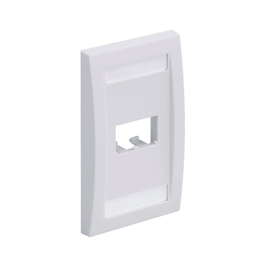 Faceplate, 2 Port, Single Gang, Executiv