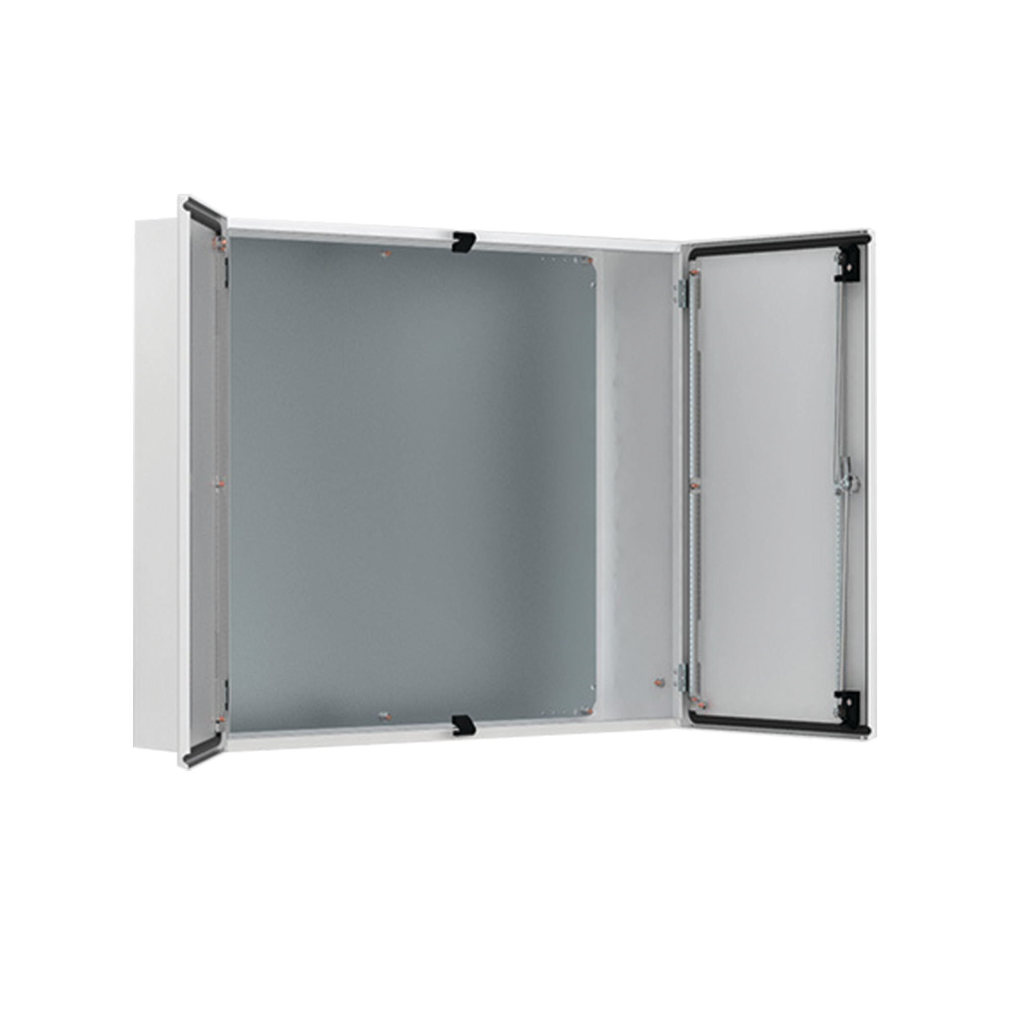 Double Door Enclosure, MAD, 55.12x39.37x11.81, Lt Gray, Mild Steel