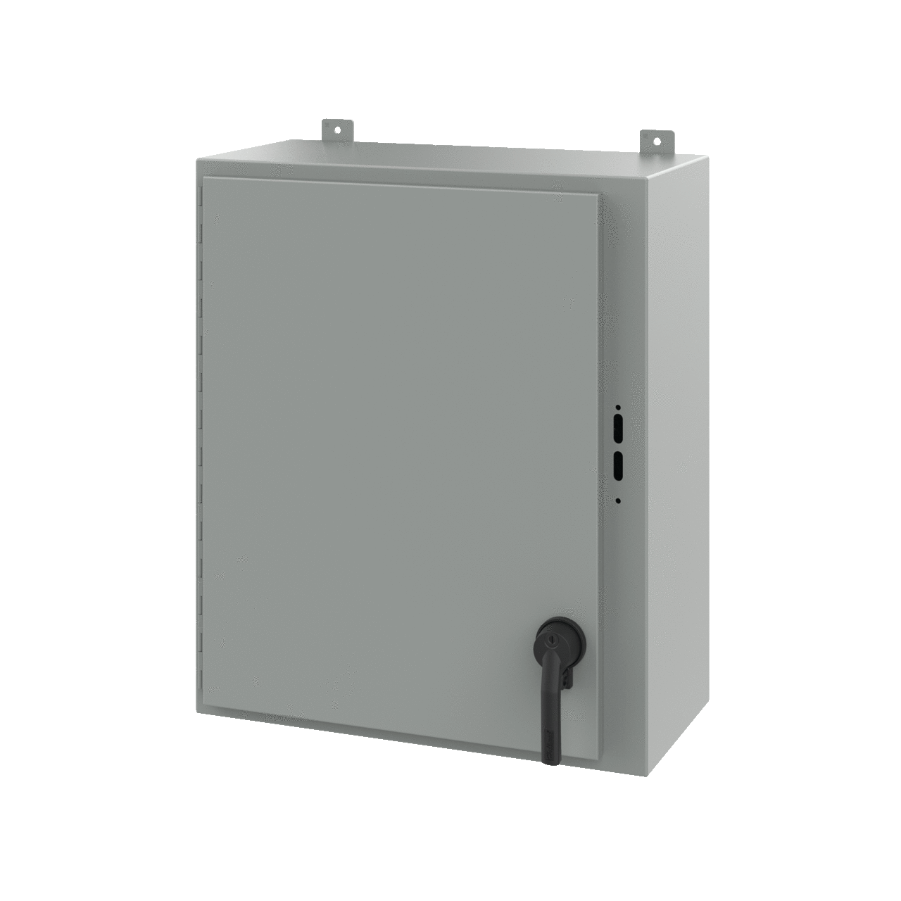 Disconnect Enclosure with Handle Type 12, 30.00x25.38x12.00, Gray, Steel