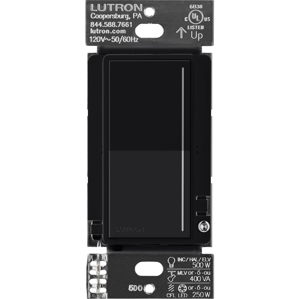 Lutron RadioRA 3 Sunnata RF Companion Touch Dimmer Switch - Black