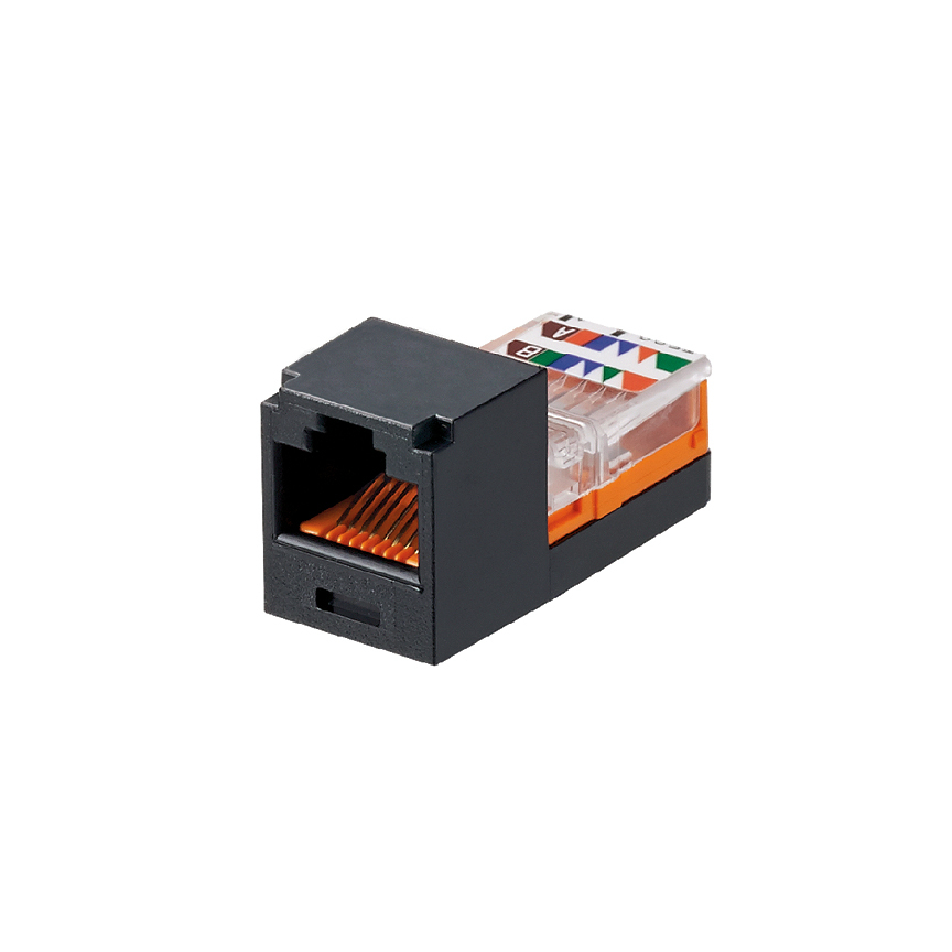 Mini-Com Module, Cat 5e, UTP, 8 pos 8 wi