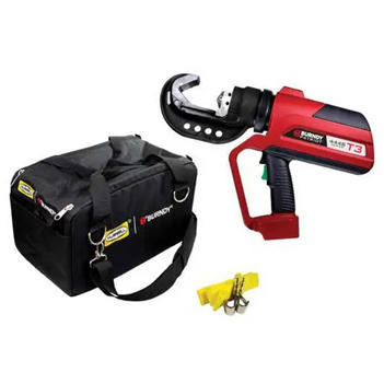 PATRIOT T3 11-Ton Battery Crimper, Dieless C-Head, No Batteries, No Charger, Nylon Pro Bag