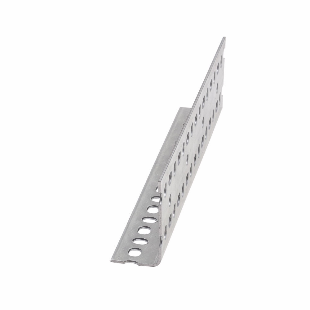 Eaton B-Line series slotted angle, 1.5781" H x 2.25" L x 1.5781" W, Green, 12 gauge, Single piece (up) beam section, Zinc