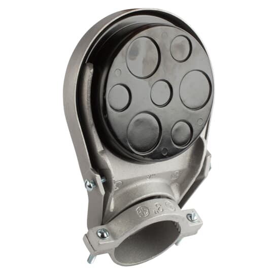 3 inch aluminum service head. For rigid conduit or EMT.