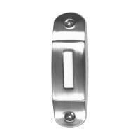 PrimeChime Plus 2 Nickel Decorative Lighted Doorbell Button