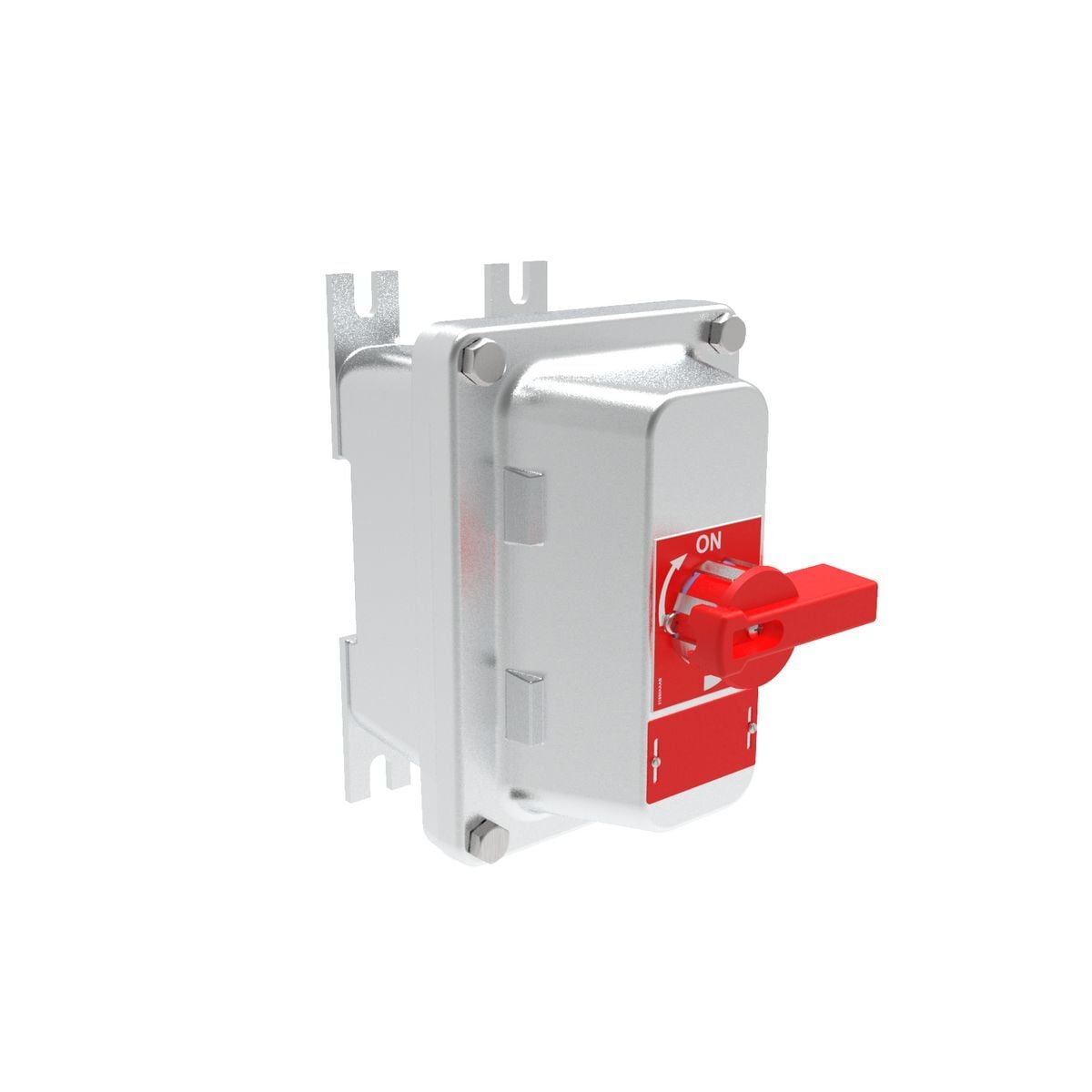 B7NFD Series - Aluminum Feed-Thru Compact Non-Fusible Disconnect Enclosure with ABB Switch - Conduit Hubsize 1 In NPT - 30 Amps/3 Phase/600 Volts
