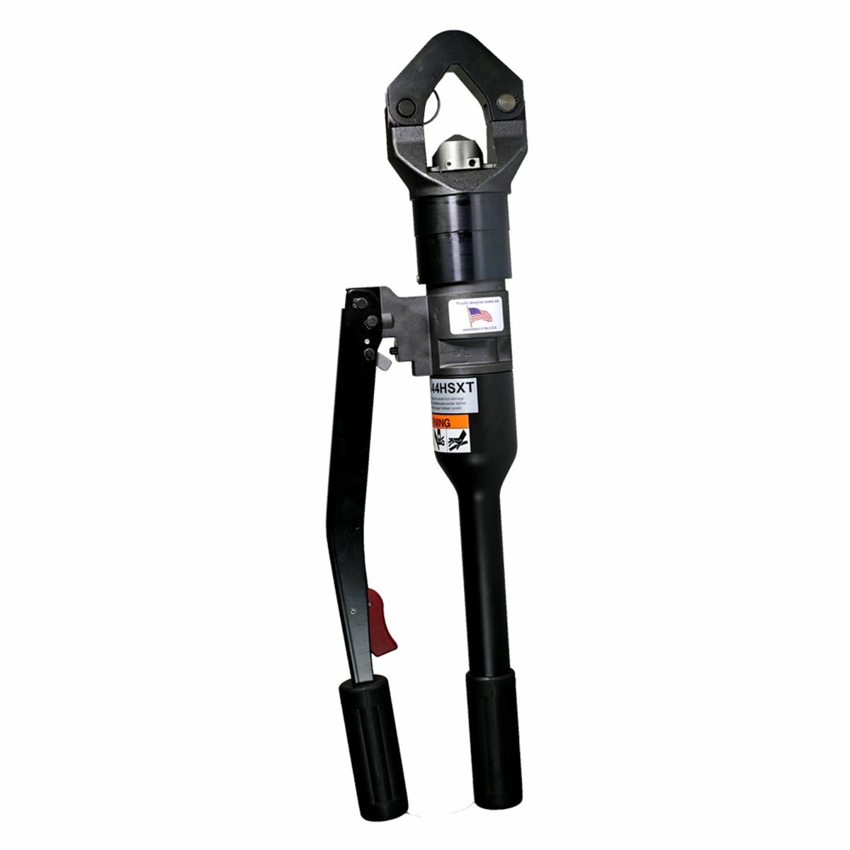 11-Ton Dieless One-Crimp Latch Head Crimper, Range Taking Capability, Self Contained Hydraulic