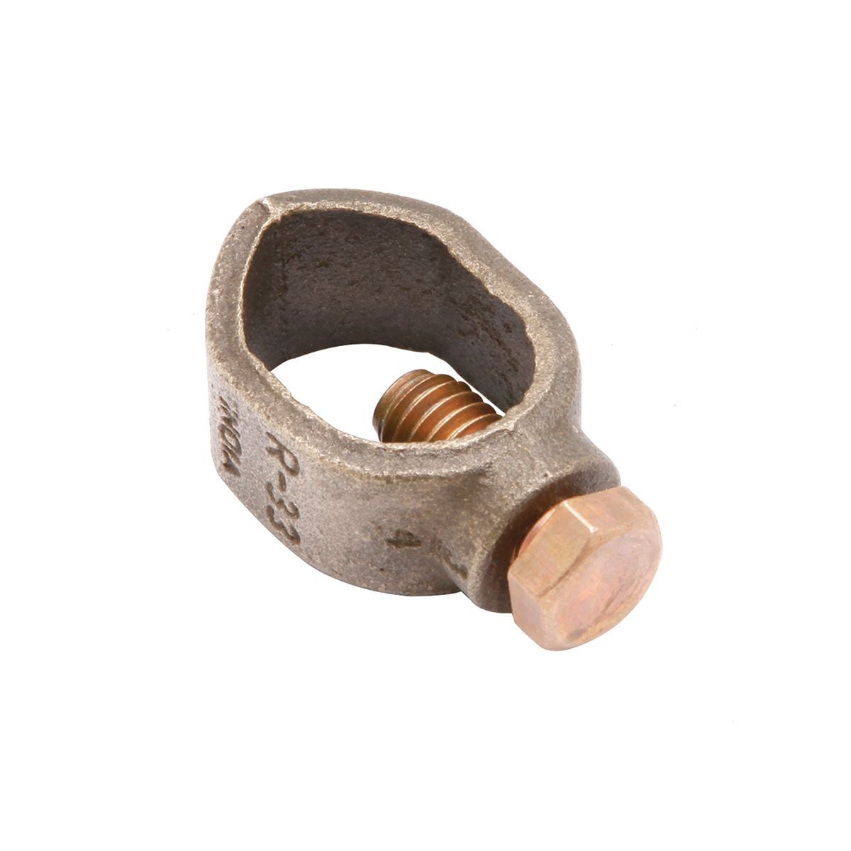 Mechanical Grounding Connector,  10 AWG - 2 AWG, 5/8" Ground Rod.