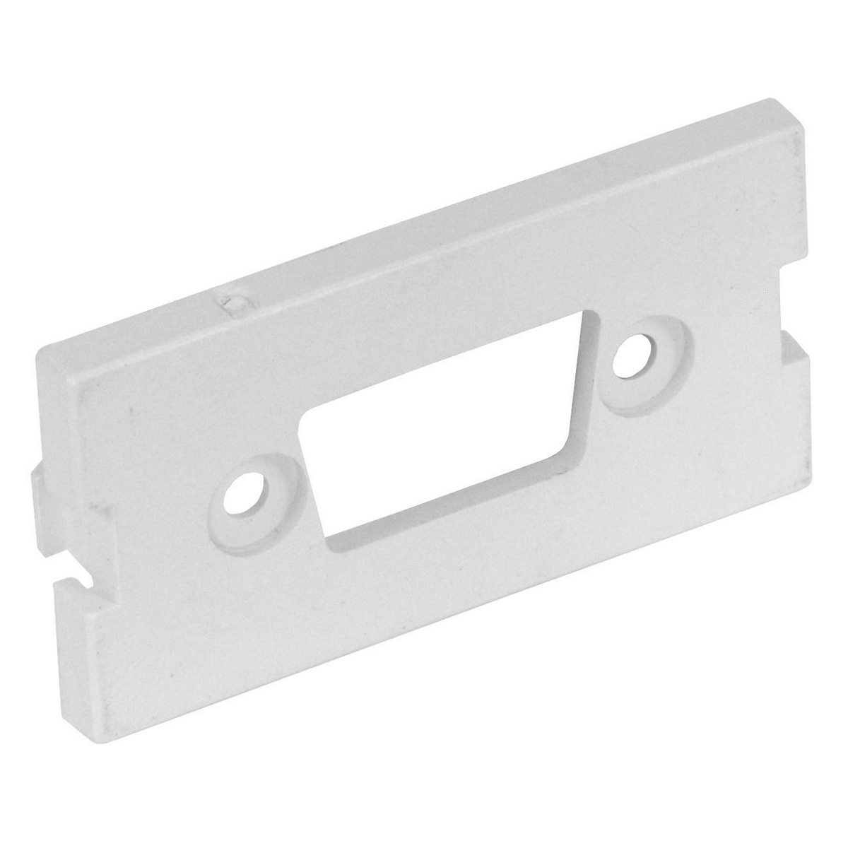 INFINe Connector, Audio/Video Module, High-Density D-Sub Blank, 1 Unit, White