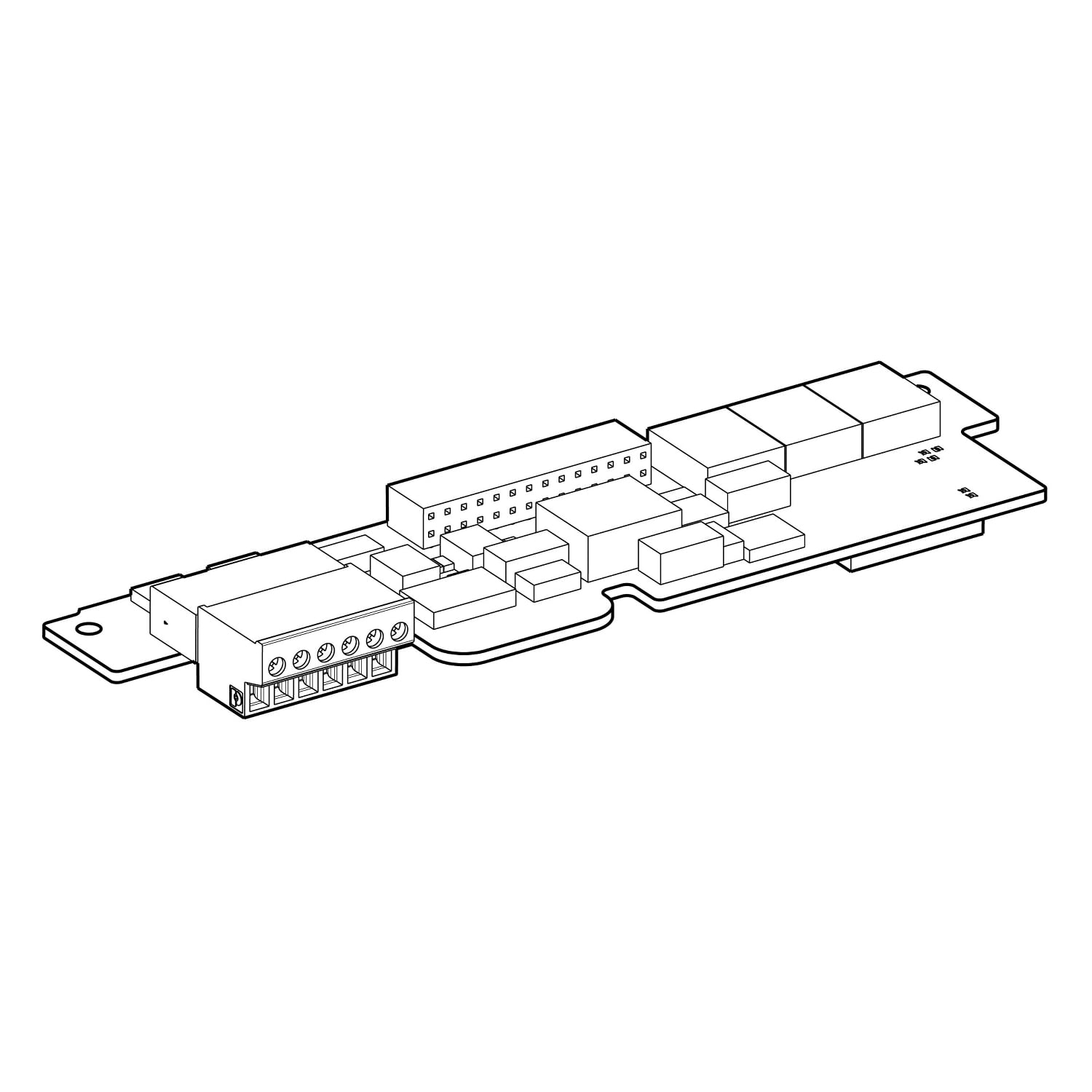 encoder interface card, Altivar, with open collector outputs, 15V DC