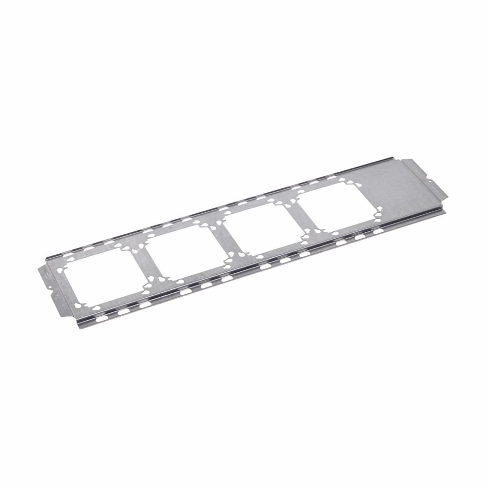 Eaton B-Line series box support fasteners, Wall studs, 1" Height, 1" Length, 1" Width, 0.916lbs, 24" Stud spacing, Box mounting bracket, Pre-galvanized