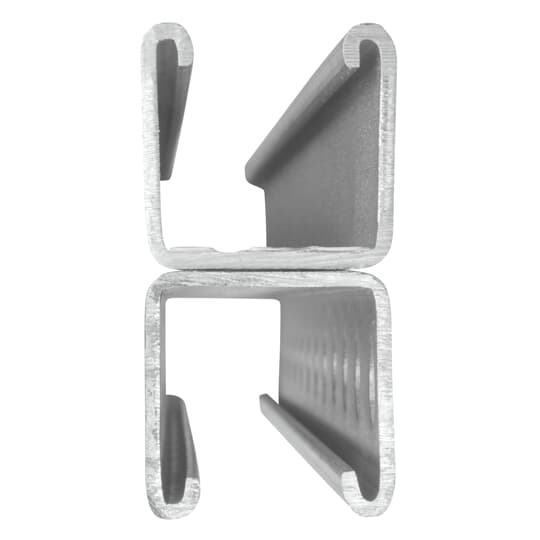 Channel, 12 Gauge, 1-5/8 Inch x 13/16 Inch, Length 20 Feet, Half Slotted Steel with 9/16 Inch X 1-1/8 Inch Slots on 2 Inch Centers, Back to Back Combination