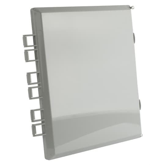 Polycarbonate Opaque External Hinge Enclosure Cover, 12 Inches X 10 Inches