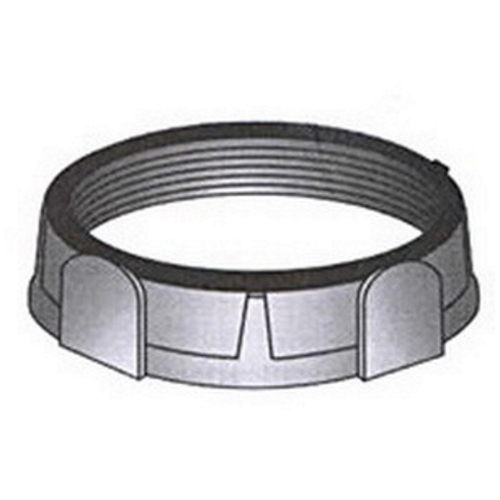 OZ-Gedney Type IBC Insulated Bushing, Size: 3/4 IN, Malleable Iron Body, Thermoplastic Insulator, Finish: Zinc Plated, Connection: Threaded NPS, 150 DEG C, 1-7/16 IN Outside Diameter, 9/16 IN Width, Third Party Certification: UL File Number E-11853