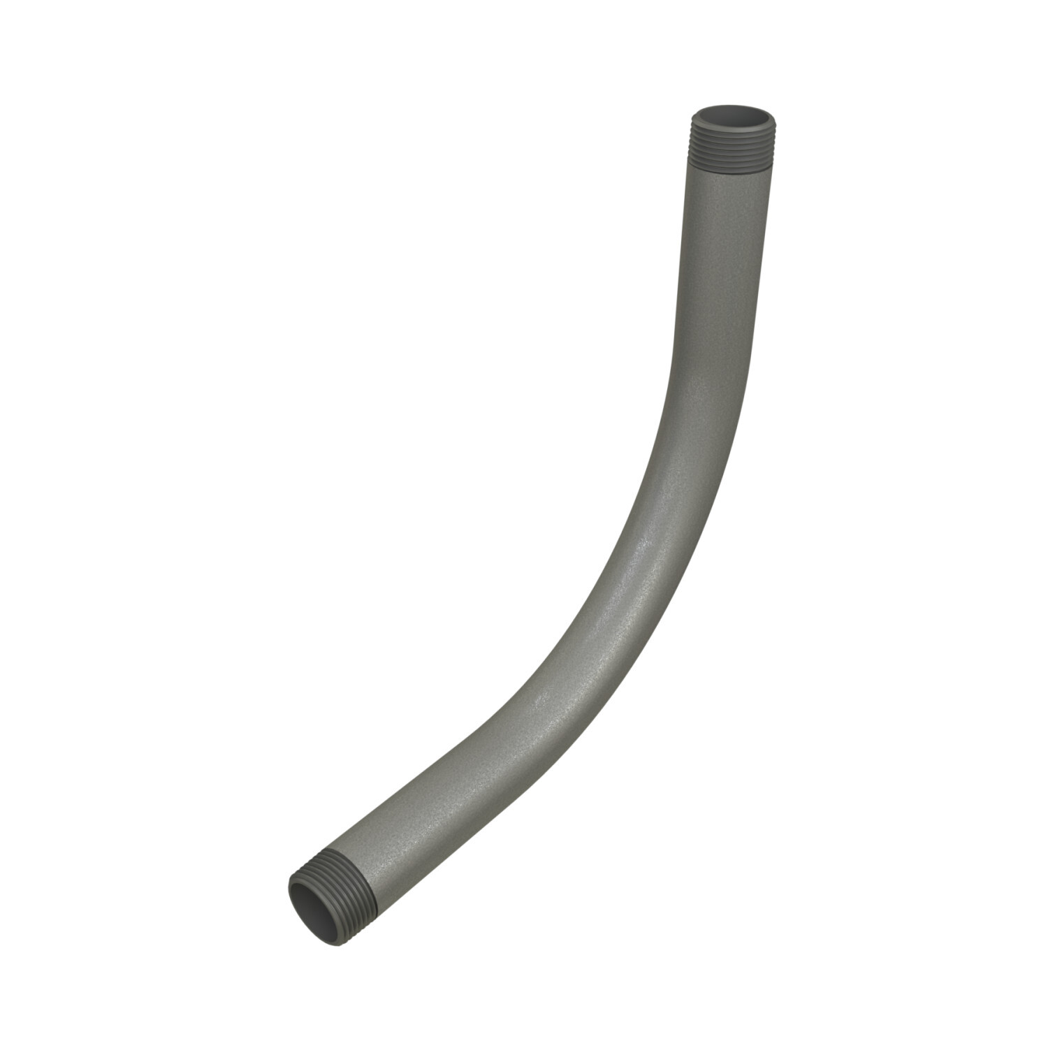 3-1/2" x 90 x 24" Rad Elbow, Galvanized Rigid Conduit, GRC, Galvanized Steel