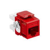 eXtreme 10G QuickPort Connector, CAT 6A, crimson