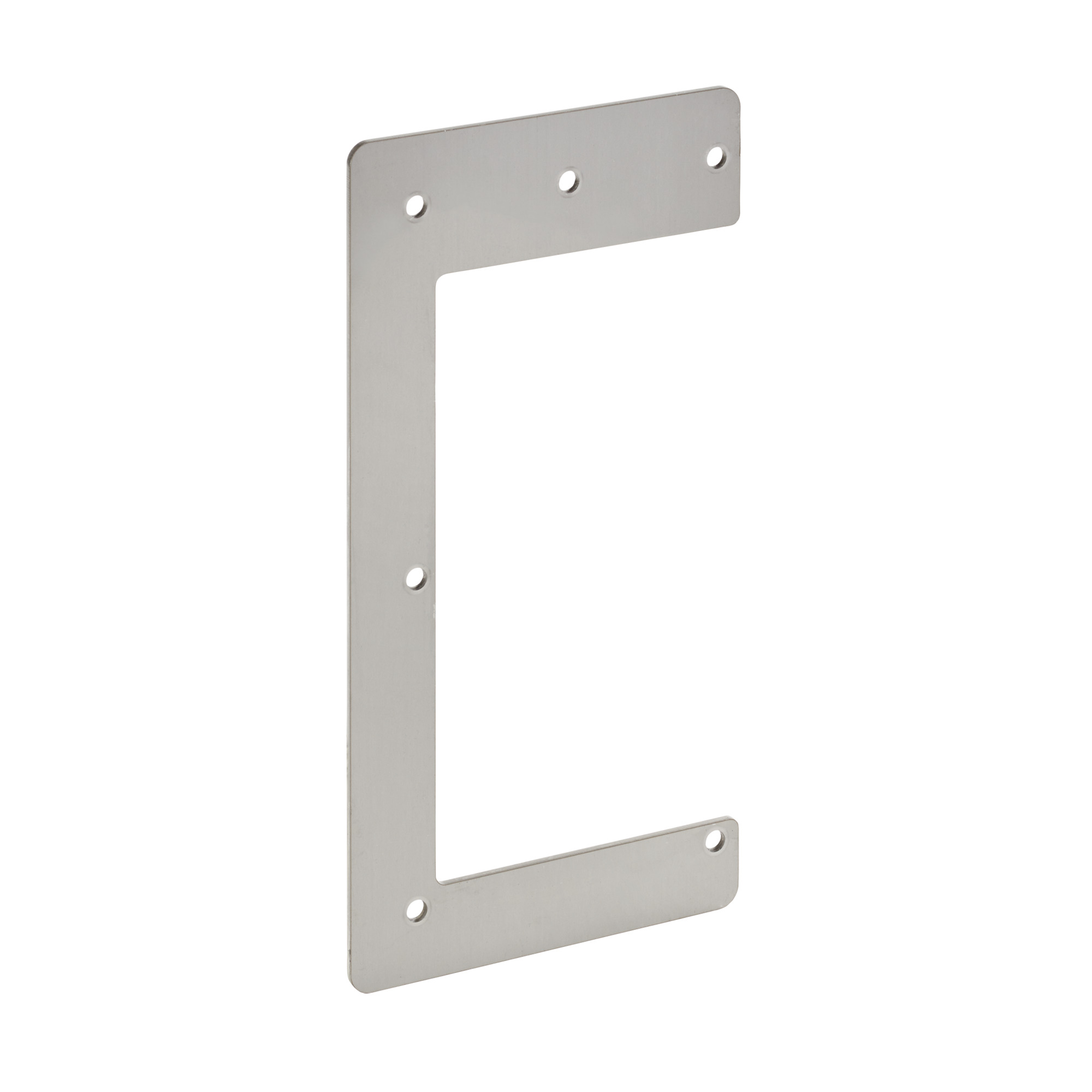 Drop Hanger Feed-Through, fits 4.00x4.00, Brushed, SS304