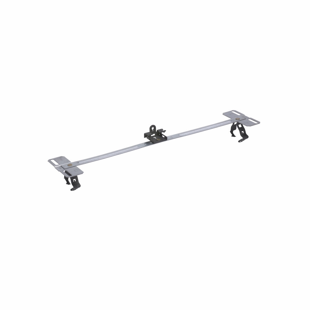 Eaton B-Line series conduit support fasteners, Beams, Flange, 1" Height, 1" Length, 1" Width, 0.33lbs, Conduit size: 0.5", 0.75", Guide-Rite conduit and box support fasteners, .13" Min mount size, 0.25 Max mount size
