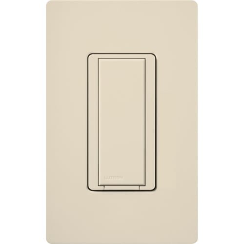 RadioRA 2 Remote Switch, Multi-location, 120V in light almond