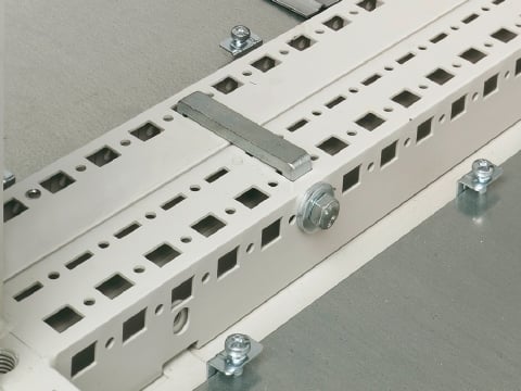 Baying clamp, horizontal, for TS/TS, TS/PS