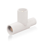 16 Series Taper Nose Cam-Type, Multi-Way Connector, Female-Male-Male, Paralleling Tee, 400 Amp.  White.