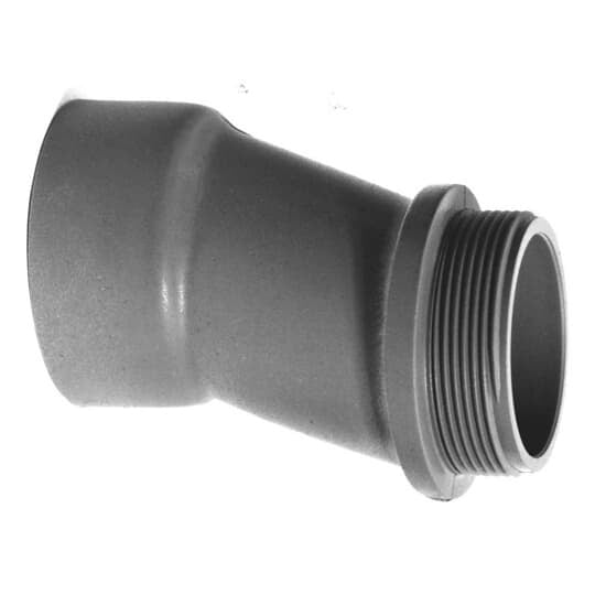 Meter Offset, Size 2 Inches, Offset 0.684 Inches, Length 4.270 Inches, Material PVC, Color Grey, For use with Schedule 40 and 80 PVC, Pack of 4
