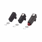 Eaton B-Line series lock latch and handle, Interchangeable padlock, key-lock and no-lock handles, Type 4 and 12 premier enclosure handle inserts, Wall-mount handle, key-locking - keyed, handles locks, and inserts