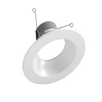 DLR56(v6) 5/6-inch White 1200 Lumen Selectable Recessed LED Downlight