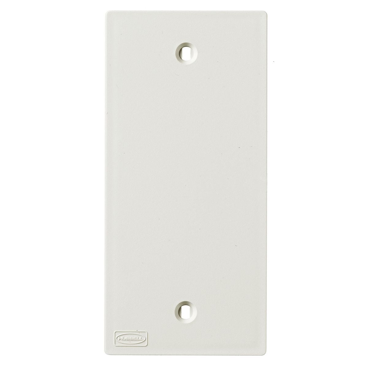 Hubbell Wiring Device Kellems, Network Wiring Products, KP Series WallPlates, 1-Gang, Blank, White