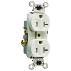 Commercial Grade Weather-Resistant and, Tamper-Resistant Duplex Receptacle Side Wire 20amp 125volt Light Almond