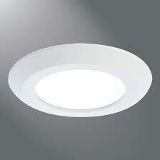 6" Surface LED Downlight, 120V, 80CRI, 3500K, White, 1200 Series
