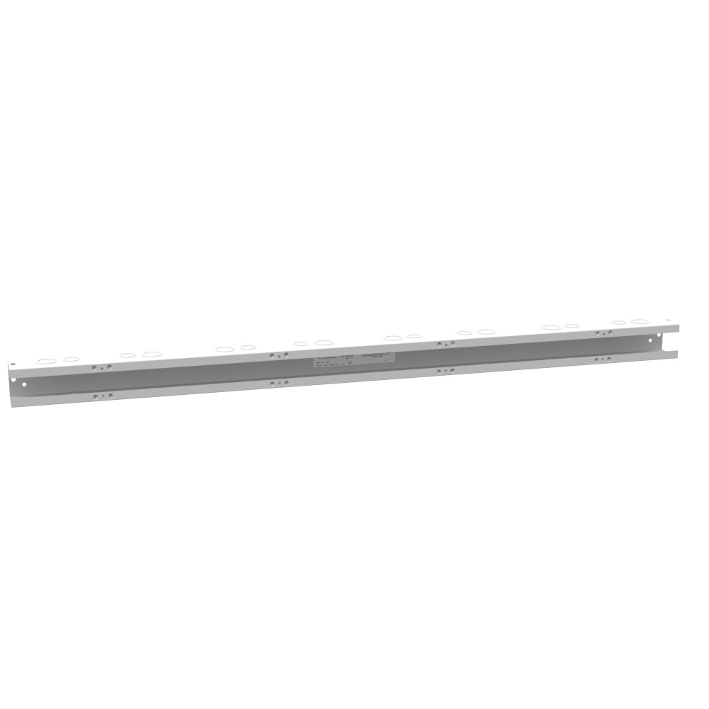 2.5x48x2.5 Screw Cover Wireway Type 1 UL Listed Steel Knockouts ANSI 61 Gray