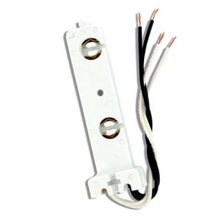 Fluorescent Lampholder, Pedestal Base, Twin Turn Lock