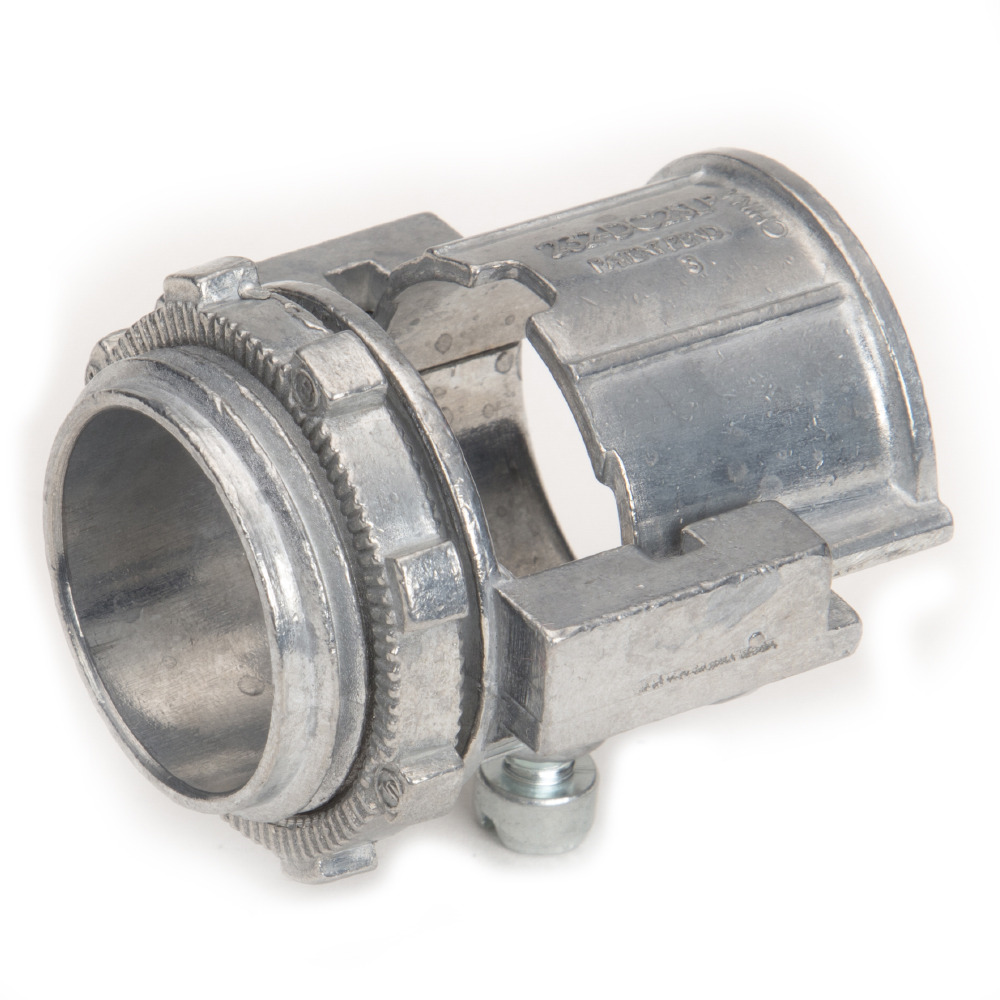 Mighty-Align DC2SLP Slip Connector, Set Screw, Zinc Die Cast, Size 4 Inch