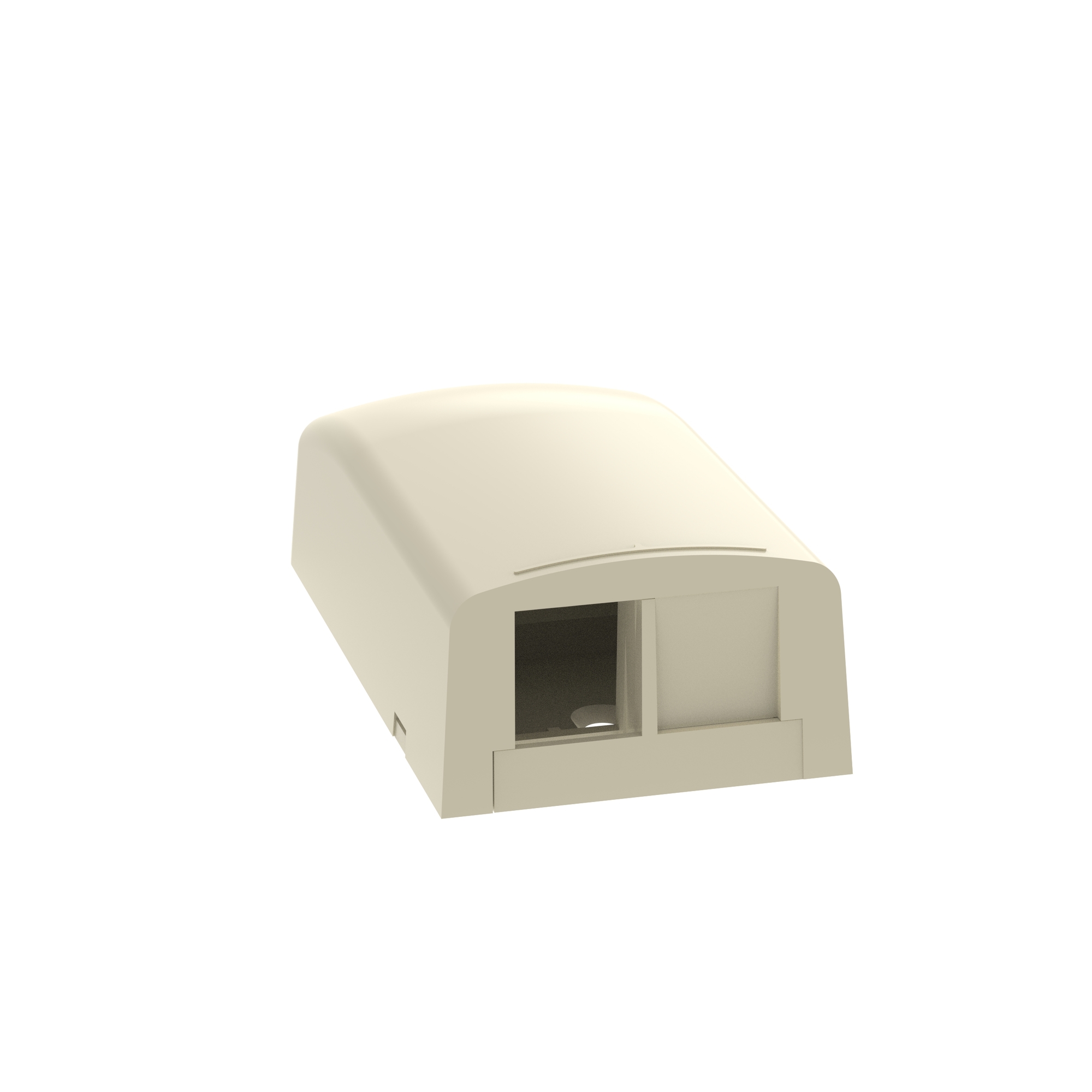 NetKey Surface Mount Box, 2-Port, Plenu
