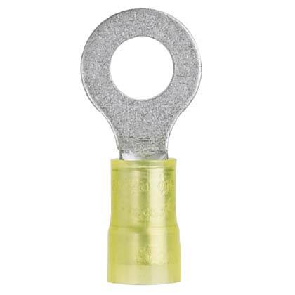Ring Terminal, nylon insulated, 12 - 10 