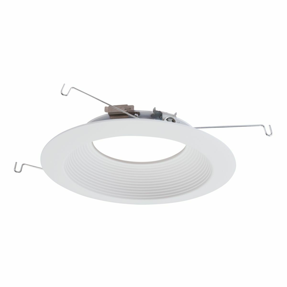 6" Trim, Shallow White Baffle, White Trim