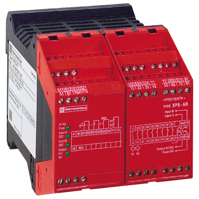 module XPSAR - Emergency stop - 24 V AC DC