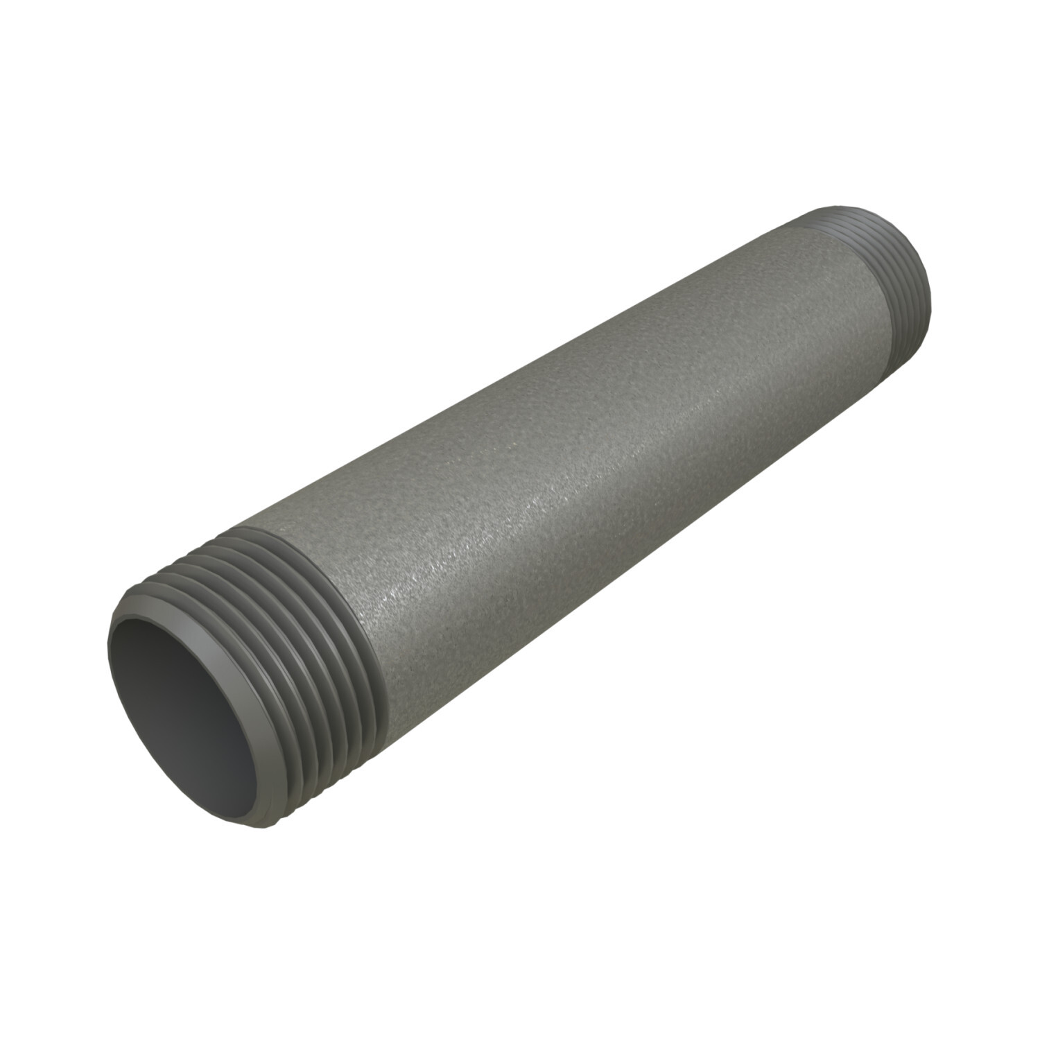 4" x 10" Nipple, Galvanized Rigid Conduit, GRC, Galvanized Steel
