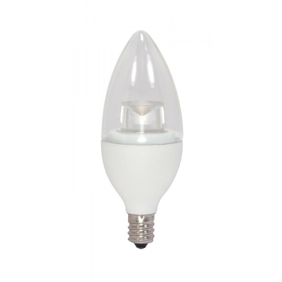 3.5 Watt LED Candle lamp -  2700K -  Candelabra Base -  120 Volts