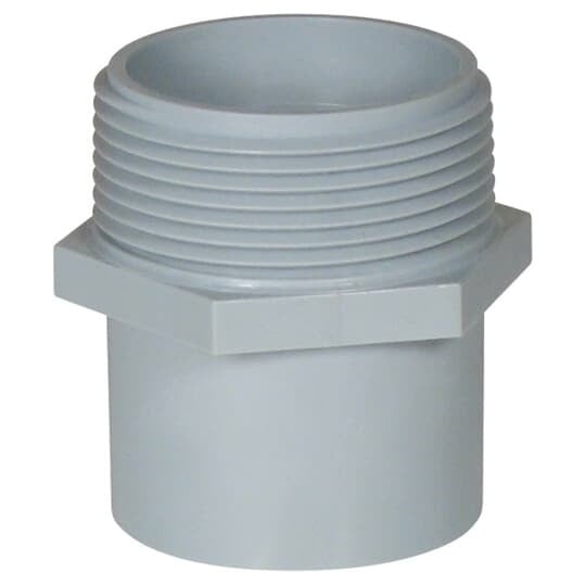 1/2 inch PVC conduit repair male threaded adapter.