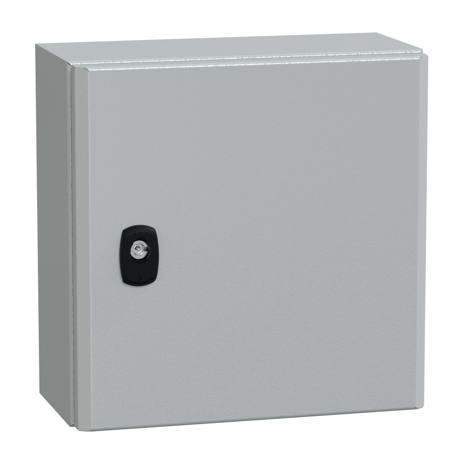 Wall mounted steel enclosure, PanelSeT S3D, plain door, with mounting plate, 300x300x150mm, IP66, IK10