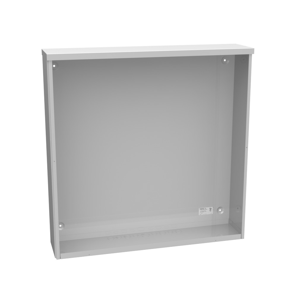 36x8x36 Screw Cover Type 3R UL Listed Steel Knockouts ANSI 61 Gray Quad D Knockout for Lock Emboss Mounting Holes in Back